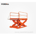 Fixed Double Shear Fork Type Electric Lift Platform